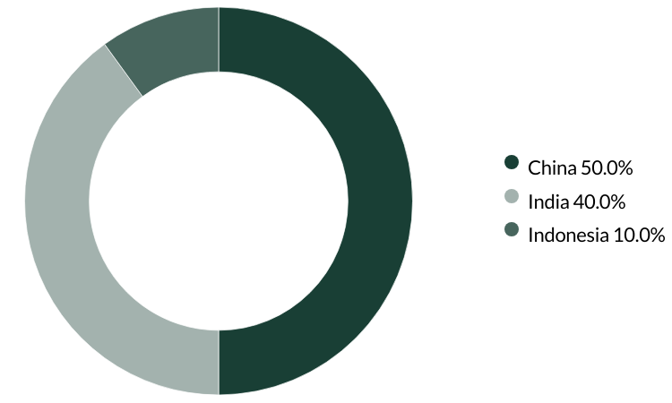 Pacific Assets Trust Proxy voting by country - Q4 2024
